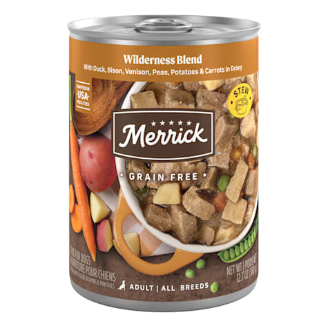Merrick Grain Free Wilderness Blend Wet Dog Food