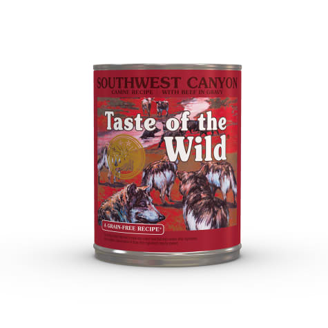Taste of the Wild Southwest Canyon Canine Recipe with Beef in Gravy 13.2oz