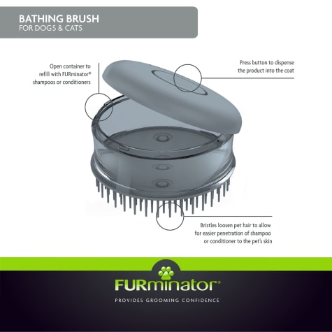 furminator bathing brush