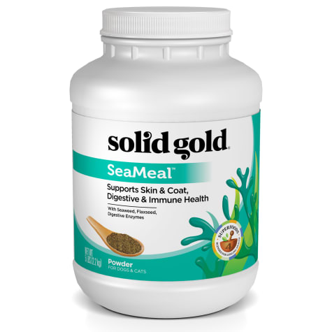 Solid Gold SeaMeal Powder for Skin & Coat, Digestive & Immune Health For Dogs & Cats