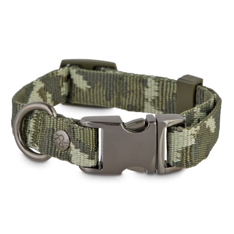 YOULY Camo Snap Buckle Dog Collar