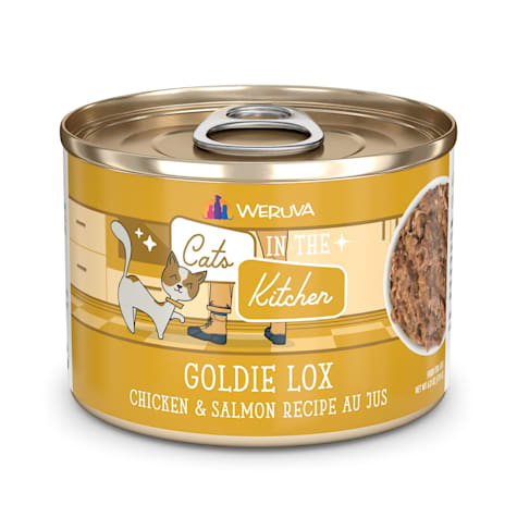 Cats in the Kitchen Originals Goldie Lox Chicken and Salmon Recipe Au Jus Wet Cat Food