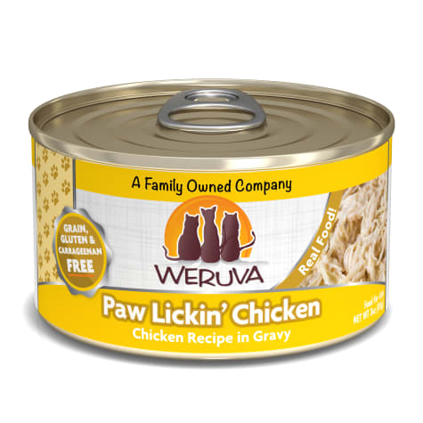 Weruva Classics Paw Lickin' Chicken Chicken Recipe in Gravy Wet Cat Food