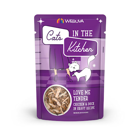 Cats in the Kitchen Originals Love Me Tender Chicken & Duck in Gravy Recipe Wet Cat Food