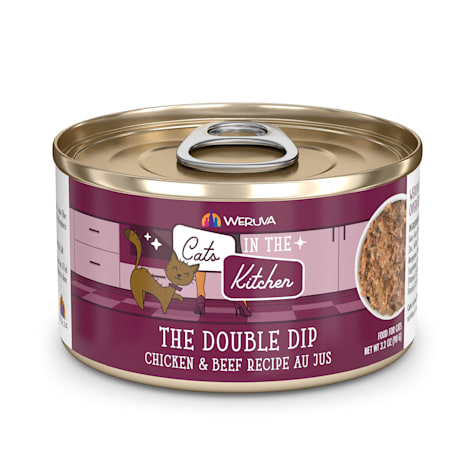 Cats in the Kitchen Originals The Double Dip Chicken and Beef Recipe Au Jus Wet Cat Food