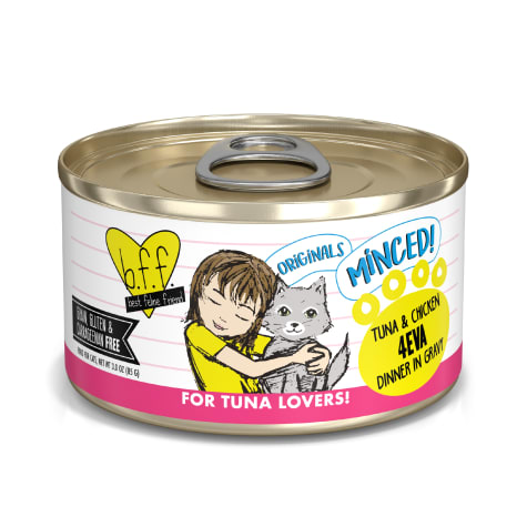 B.F.F. Originals 4EVA Tuna & Chicken Dinner in Gravy Wet Cat Food