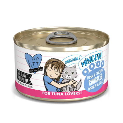 B.F.F. Originals Chuckles Tuna & Chicken Dinner in Gelee Wet Cat Food