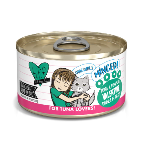 B.F.F. Originals Valentine Tuna & Pumpkin Dinner in Gravy Wet Cat Food