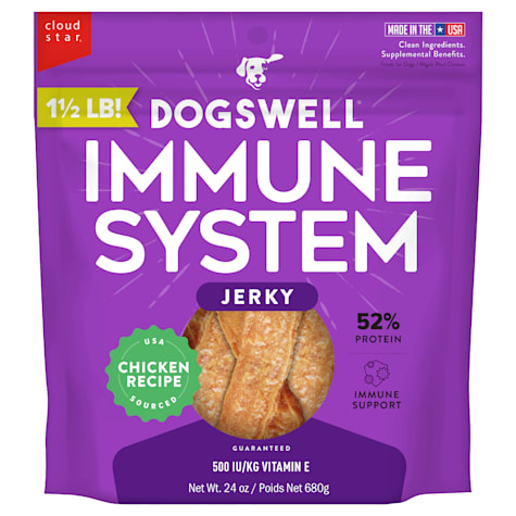 Dogswell Immunity & Defense Jerky Grain-Free Chicken Breast for Dogs