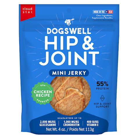 Dogswell Hip & Joint Chicken Mini Jerky Dog Treats