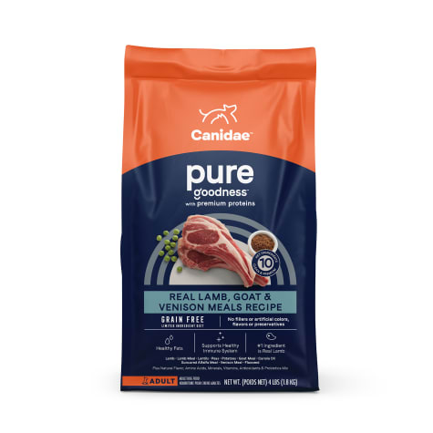 Canidae Pure Real Lamb, Goat & Venison Meals Recipe Adult Dry Dog Food