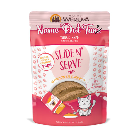 Weruva Pate Name 'Dat Tuna Tuna Dinner in a Hydrating Puree Wet Cat Food