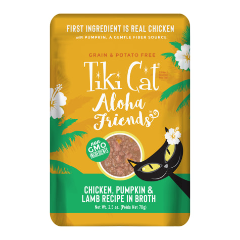 Tiki Cat Aloha Friends Chicken with Pumpkin and Lamb Wet Cat Food