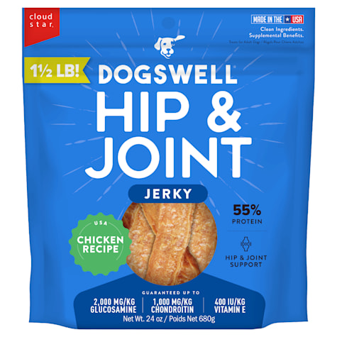 Dogswell Hip & Joint Chicken Jerky Dog Treats