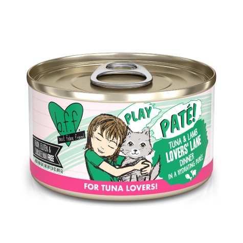 B.F.F. P.L.A.Y. Lovers' Lane Tuna & Lamb Dinner in a Hydrating Puree Wet Cat Food