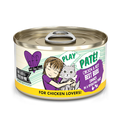 B.F.F. P.L.A.Y. Best Buds Chicken & Beef Dinner in a Hydrating Puree Wet Cat Food