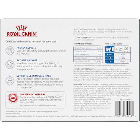 royal canin ultra light cat food