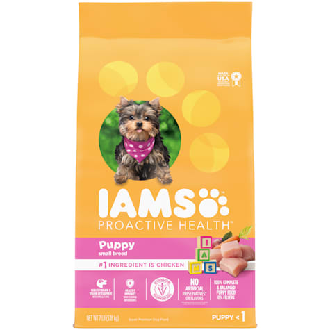IAMS ProActive Health Smart Puppy Small Breed Dry Dog Food with Real Chicken