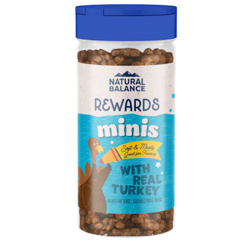 Natural Balance Limited Ingredient Diets Mini Rewards Soft & Chewy Turkey Formula Dog Treats