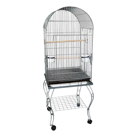 YML Dometop Silver Parrot Cage