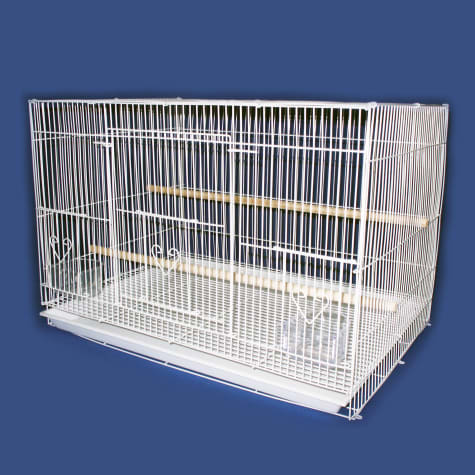 YML White Small Bird Breeding Cage