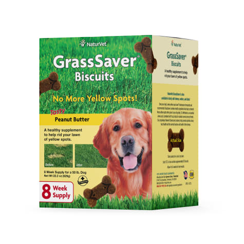 NaturVet GrassSaver Biscuits for Dogs