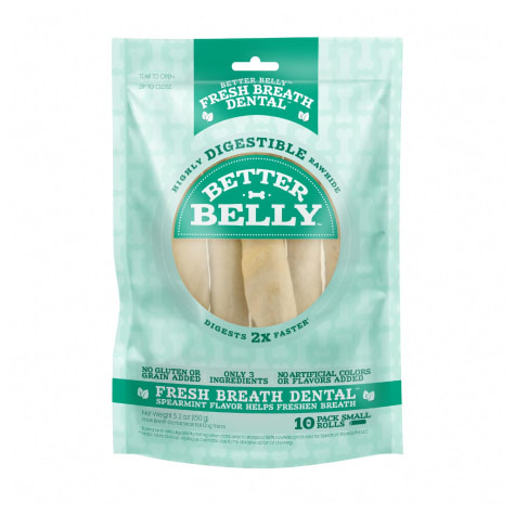 Better Belly Fresh Breath Small Roll Chews for Dogs