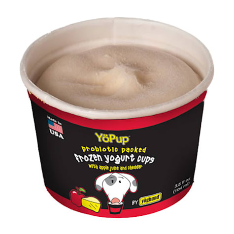Yoghund YoPup Frozen Apple & Cheddar Yogurt Cups for Dogs