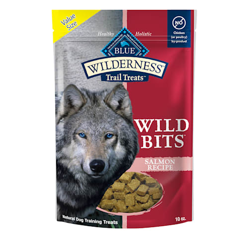 Blue Buffalo Wilderness Grain-Free, Salmon Wild Bits Soft & Chewy Dog Treats