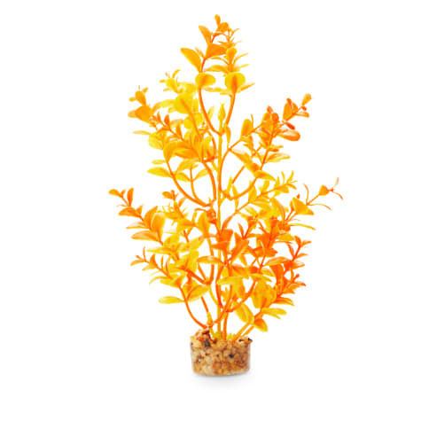 Imagitarium Orange and Yellow Plastic Aquarium Plant