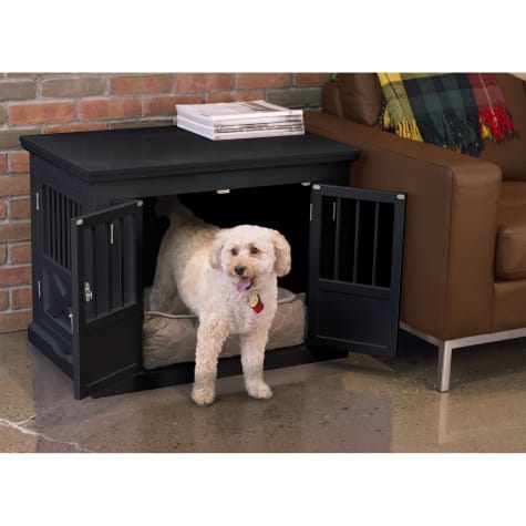 Zoovilla Triple Door Black Dog Crate