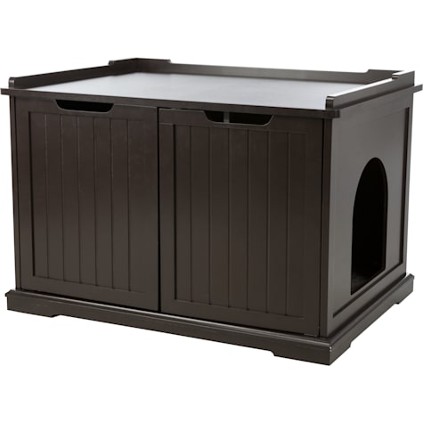 TRIXIE Wooden Pet House Brown Litter Box