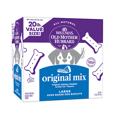 Old Mother Hubbard by Wellness Classic Original Mix Natural Large Oven-Baked Biscuits Dog Treats
