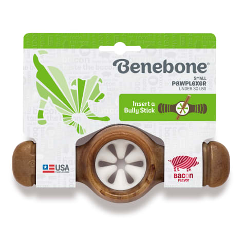 Benebone Bacon Flavored Pawplexer Chew Toy For Dog