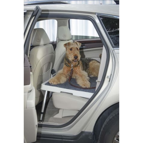 Car-Dek Seat Shelf with Non Sliding Carpet for Pets