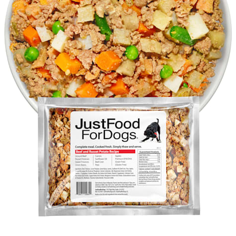 JustFoodForDogs Daily Diets Beef & Russet Potato Frozen Dog Food