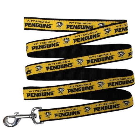 Pets First Pittsburgh Penguins Dog Leash