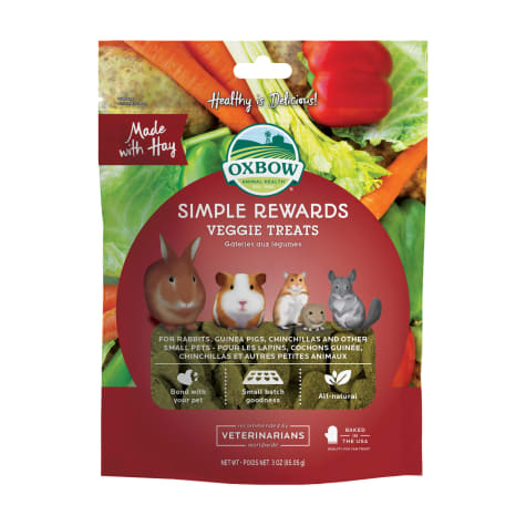 Oxbow Simple Rewards Veggie Small Animal Treats