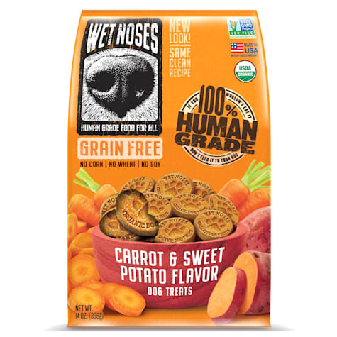 Wet Noses Grain Free Carrot & Sweet Potato Dog Treats