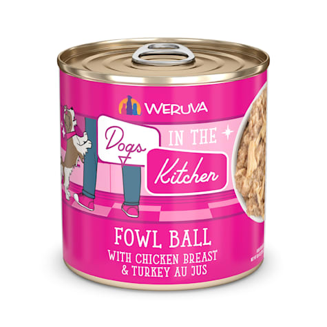 Dogs in the Kitchen Fowl Ball with Chicken Breast & Turkey Au Jus Wet Dog Food