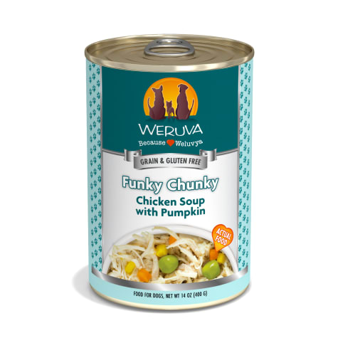 Weruva Classics Funky Chunky Chicken Soup With Pumpkin Wet Dog Food