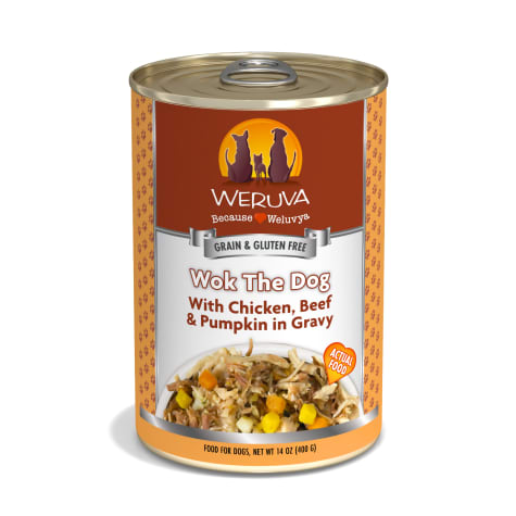 Weruva Classics Wok the Dog With Chicken, Beef & Pumpkin in Gravy Wet Dog Food