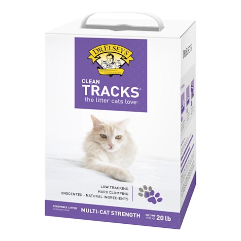 Dr. Elsey's Clean Tracks Clumping Clay Cat Litter, 20 lbs ...