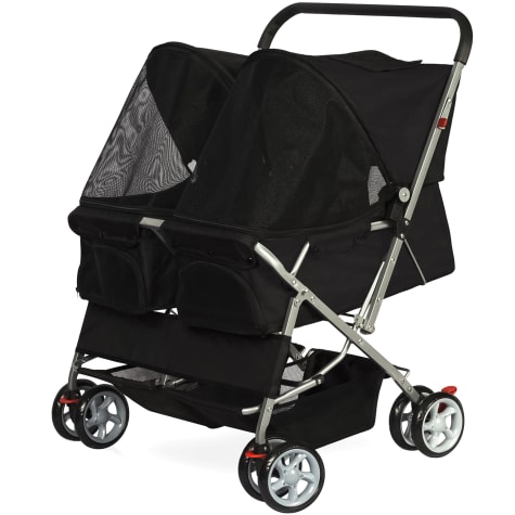 double collapsible stroller