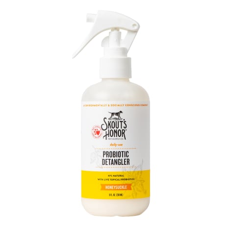 Skout's Honor Probiotic Daily Use Detangler Honeysuckle for Dogs