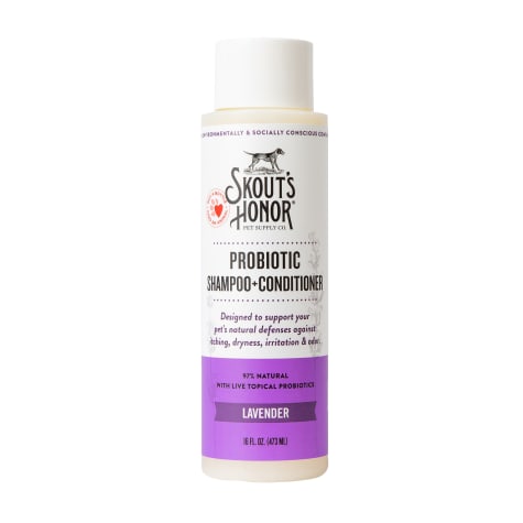Skout's Honor Probiotic Shampoo Plus Conditioner Lavender for Dogs