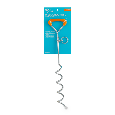 You & Me Well Grounded Spiral Stake
