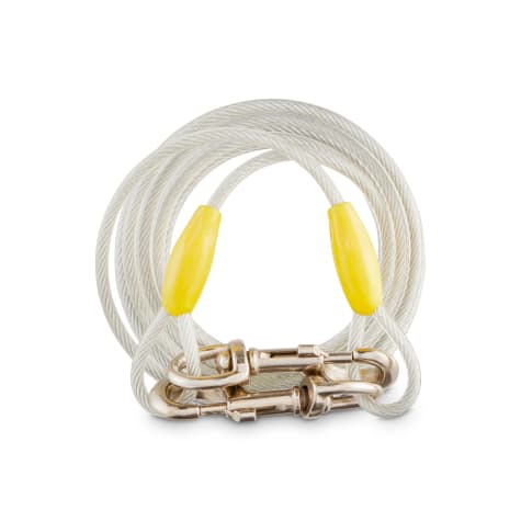EveryYay Stretch Your Legs Free-To-Flex Tie-Out Cable, For Dogs up to 150 lbs.