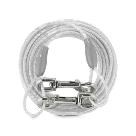 EveryYay Reflective Tie-Out Cable, For Dogs Up to 100 lbs