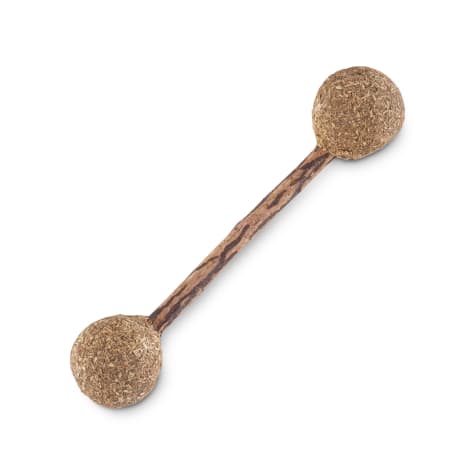 Leaps & Bounds Playful by Nature Pounce & Play Catnip Cat Dumbbell Toy